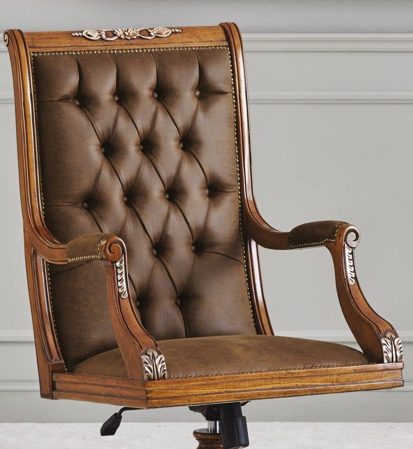 Leather sofa after professional polishing